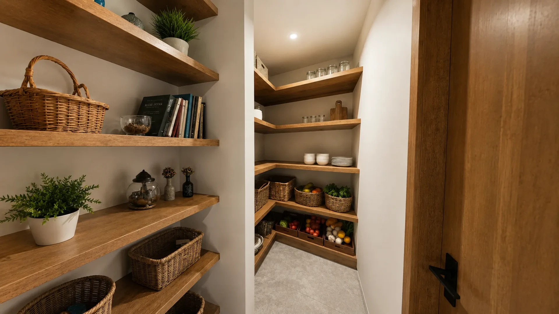Koala Villas — hidden walk-in pantry